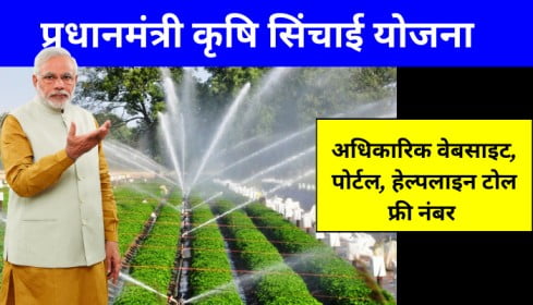 पीएम कृषि सिंचाई योजना 2023 | PM Krishi Sinchai Yojana in Hindi